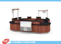 Shopping Mall  Reclaimed Wood Reception Desk