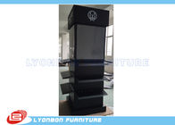 MDF Four - Sided Wooden Display Stands / Free Standing Display Shelves Finished
