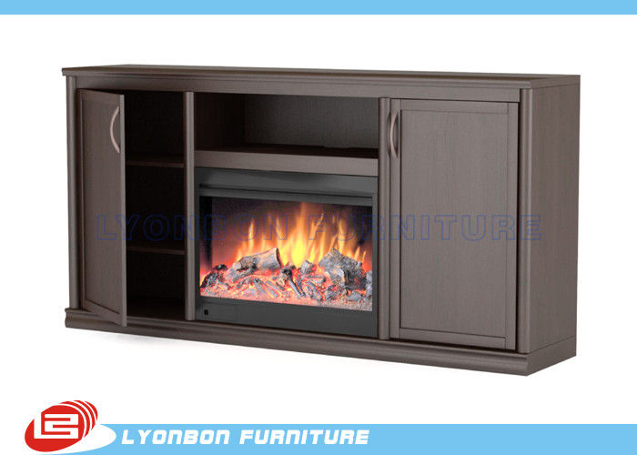 SGS ISO Winter Home Decor fireplaces Painted MDF For Sitting Room Heating